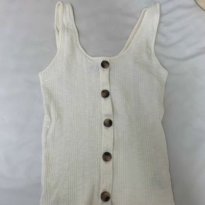 American eagle white tank